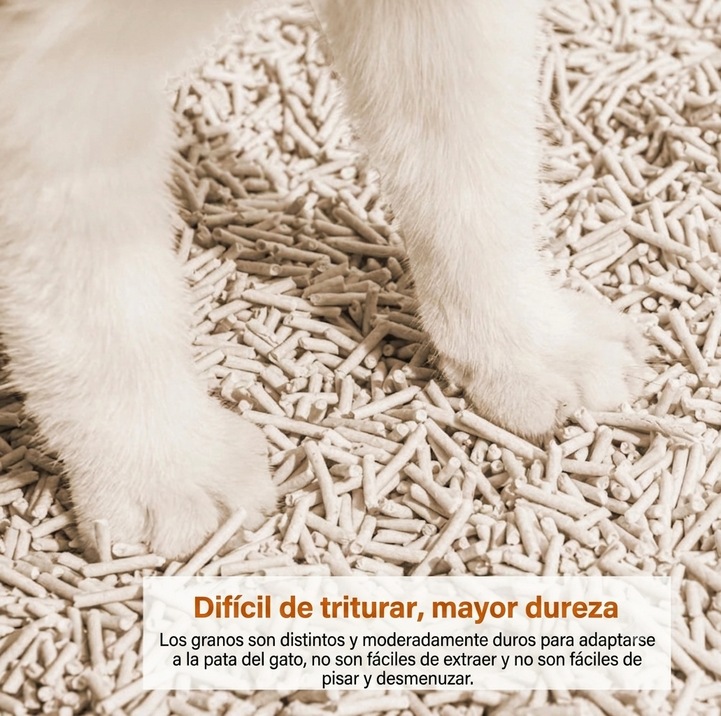 Arena Aglomerante de Tofu para Gatos