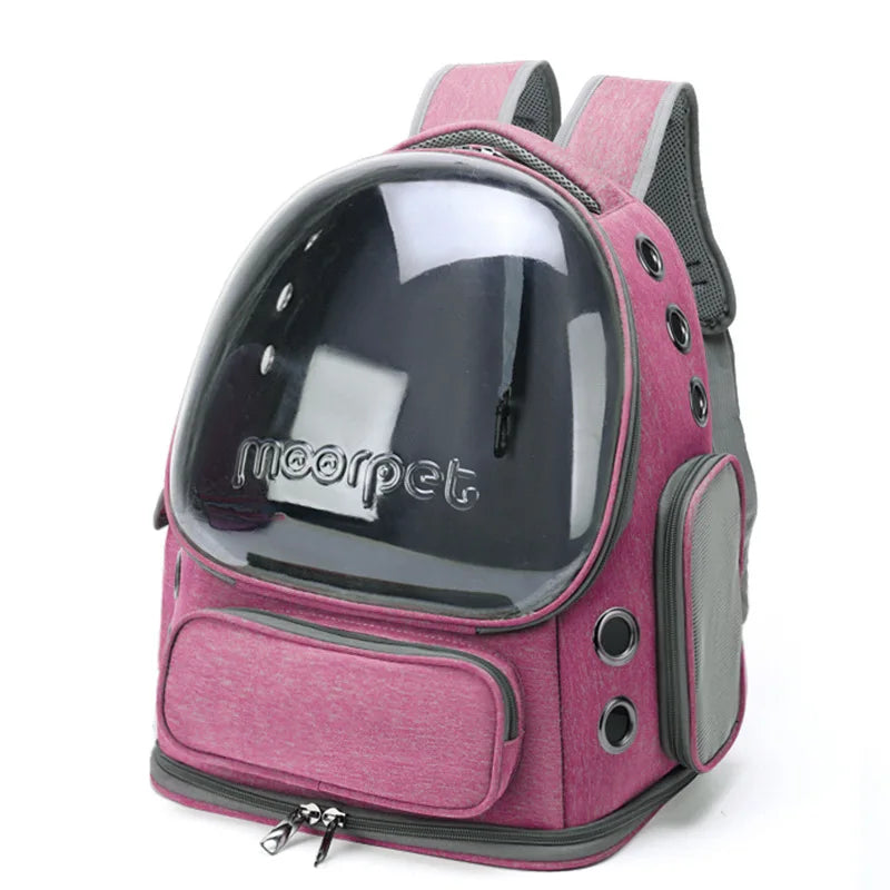 Mochila Transportín para Gatos y Perros Pequeños